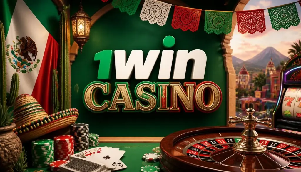 Ilustración de casino 1win para México